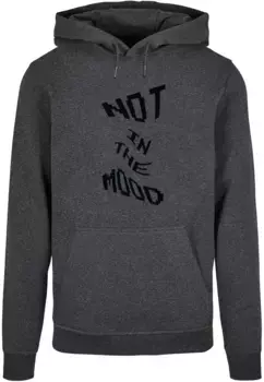 Толстовка с капюшоном Merchcode " Merchcode Men's NITM-Pixel Warped Basic Hoody", цвет Charcoal