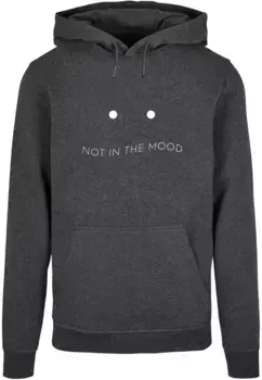 Толстовка с капюшоном Merchcode " Merchcode Men's NITM-Moody Face x Basic Hoody", цвет Charcoal