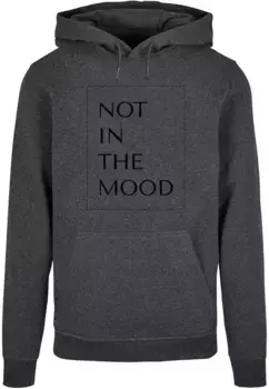 Толстовка с капюшоном Merchcode " Merchcode Men's NITM-Clean Basic Hoody", цвет Charcoal
