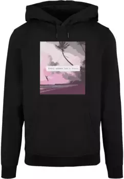Толстовка с капюшоном Merchcode " Merchcode Men's Summer - Каждое лето имеет свою историю Basic Hoody", черный
