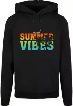 Толстовка с капюшоном Merchcode " Merchcode Men's Good Summer Vibes Basic Hoody", черный