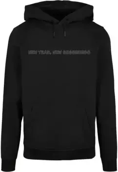 Толстовка с капюшоном Merchcode " Merchcode Men's New Year Basic Hoody", черный