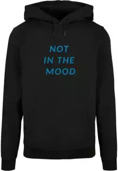 Толстовка с капюшоном Merchcode " Merchcode Men's NITM - Italic Basic Hoody", черный