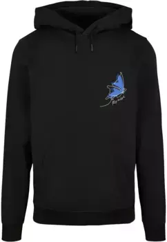 Толстовка с капюшоном Merchcode " Merchcode Men's Fly High Basic Hoody", черный
