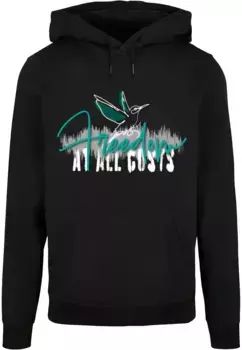 Толстовка с капюшоном Merchcode " Merchcode Men's Freedom At All Costs Basic Hoody", черный