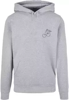 Толстовка с капюшоном Merchcode " Merchcode Men's Cherry Basic Hoody", серый