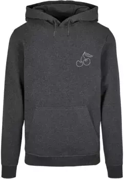 Толстовка с капюшоном Merchcode " Merchcode Men's Cherry Basic Hoody", цвет Charcoal