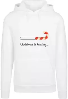 Толстовка с капюшоном Merchcode " Merchcode Men's Christmas Loading Heavy Hoody", белый
