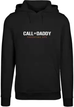 Толстовка с капюшоном Merchcode " Merchcode Men's Fathers Day - Call of Daddy Hoody", черный
