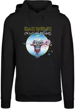 Толстовка с капюшоном Merchcode " Merchcode Men's Iron Maiden - Madness Heavy Hoody", черный