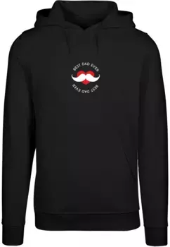 Толстовка с капюшоном Merchcode " Merchcode Men's Fathers Day - Толстовка с капюшоном Best Dad Fitted", черный