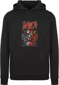 Толстовка с капюшоном Merchcode " Merchcode Men's Slayer - Propaganda Heavy Hoody", черный