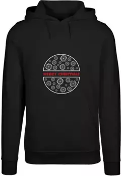 Толстовка с капюшоном Merchcode " Merchcode Men's Merry Christmas Heavy Hoody", черный