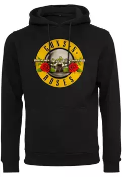 Толстовка с капюшоном Merchcode " Merchcode Men's Guns n' Roses Logo Hoody", черный