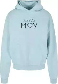 Толстовка с капюшоном Merchcode " Merchcode Men's Spring - Hello may Ultra Heavy Hoody", синий