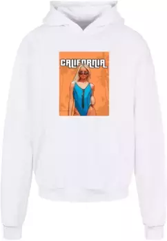Толстовка с капюшоном Merchcode " Merchcode Men's Grand California Ultra Heavy Hoody", белый