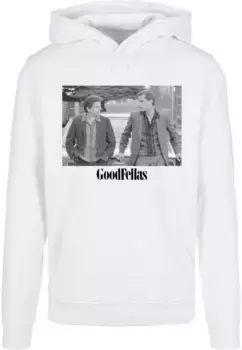 Толстовка с капюшоном Merchcode " Merchcode Men's Goodfellas - Henry And Tommy Basic Hoody", белый