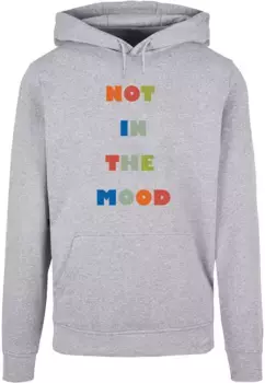 Толстовка с капюшоном Merchcode " Merchcode Men's NITM - Colorful Basic Hoody", серый