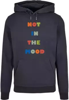 Толстовка с капюшоном Merchcode " Merchcode Men's NITM - Colorful Basic Hoody", цвет морской волны