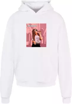 Толстовка с капюшоном Merchcode " Merchcode Men's Grand - San Antonio Ultra Heavy Hoody", белый