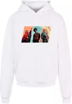 Толстовка с капюшоном Merchcode " Merchcode Men's Grand Trio Ultra Heavy Hoody", белый