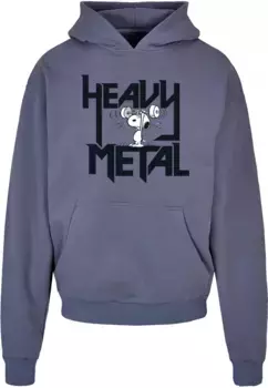 Толстовка с капюшоном Merchcode " Merchcode Men's Heavy Metal with Ultra Heavy Hoody", синий