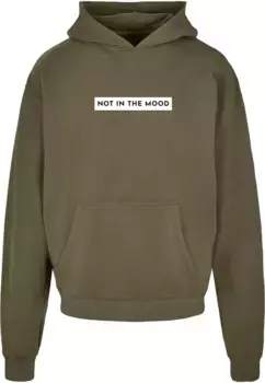 Толстовка с капюшоном Merchcode " Merchcode Men's NITM-Crate x Ultra Heavy Hoody", оливковый