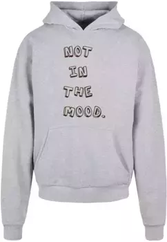Толстовка с капюшоном Merchcode " Merchcode Men's NITM - Cartoon Ultra Heavy Hoody", серый