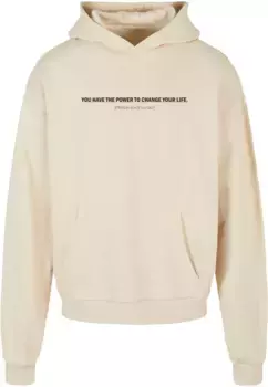 Толстовка с капюшоном Merchcode " Merchcode Men's WD - Believe In Yourself Ultra Heavy Hoody", цвет Sand
