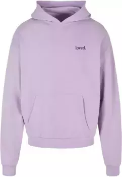 Толстовка с капюшоном Merchcode " Merchcode Men's Logo Upper Heavy Hoody", цвет Lilac