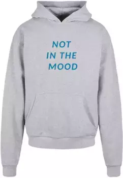 Толстовка с капюшоном Merchcode " Merchcode Men's NITM - Italic Ultra Heavy Hoody", серый