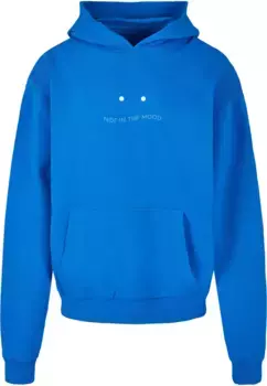 Толстовка с капюшоном Merchcode " Merchcode Men's NITM-Moody Face x Ultra Heavy Hoody", синий