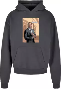 Толстовка с капюшоном Merchcode " Merchcode Men's Grand Denver Ultra Heavy Hoody", серый