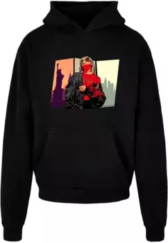 Толстовка с капюшоном Merchcode " Merchcode Men's Grand Red Girl Ultra Heavy Hoody", черный
