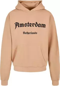 Толстовка с капюшоном Merchcode " Merchcode Men's Amsterdam Ultra Heavy Hoody", бежевый