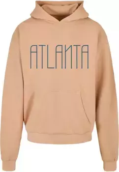 Толстовка с капюшоном Merchcode " Merchcode Men's Atlanta Ultra Heavy Hoody", бежевый