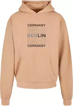 Толстовка с капюшоном Merchcode " Merchcode Men's Berlin Ultra Heavy Hoody", бежевый