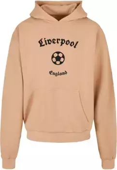 Толстовка с капюшоном Merchcode " Merchcode Men's Liverpool Ultra Heavy Hoody", бежевый