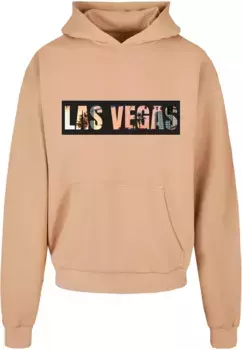 Толстовка с капюшоном Merchcode " Merchcode Men's Las Vegas Ultra Heavy Hoody", бежевый