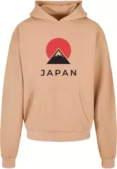 Толстовка с капюшоном Merchcode " Merchcode Men's Japan Ultra Heavy Hoody", бежевый