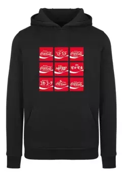 Толстовка с капюшоном Merchcode " Merchcode Men's Coca Cola International Logo Hoody", черный