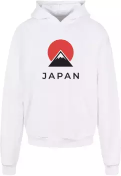 Толстовка с капюшоном Merchcode " Merchcode Men's Japan Ultra Heavy Hoody", белый