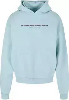 Толстовка с капюшоном Merchcode " Merchcode Men's WD - Believe In Yourself Ultra Heavy Hoody", синий