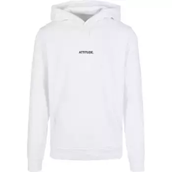 Толстовка с капюшоном Merchcode " Merchcode Men's Attitude Basic Hoody", белый