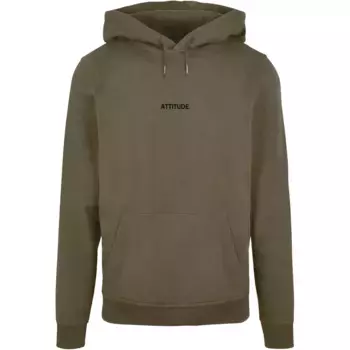 Толстовка с капюшоном Merchcode " Merchcode Men's Attitude Basic Hoody", оливковый