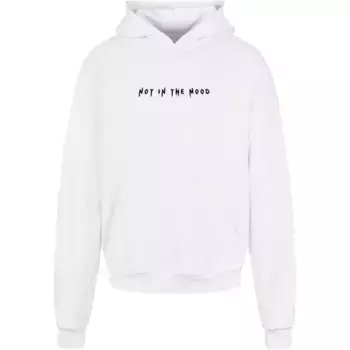 Толстовка с капюшоном Merchcode " Merchcode Men's NITM-Halloween Ultra Heavy Hoody", белый