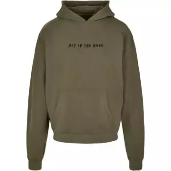 Толстовка с капюшоном Merchcode " Merchcode Men's NITM-Halloween Ultra Heavy Hoody", оливковый