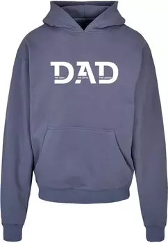 Толстовка с капюшоном Merchcode Sweatshirt Fathers Day - The Man, The Myth, The Legend, пыльно-голубой