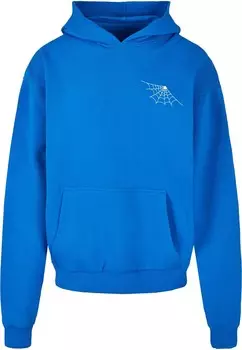 Толстовка с капюшоном Merchcode Sweatshirt Halloween - Spider Web, королевский синий