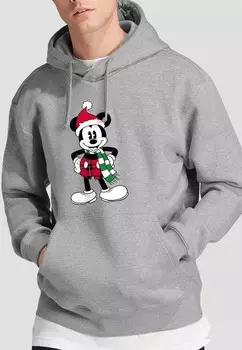 Толстовка с капюшоном MICKEY MOUSE CHRISTMAS LIGHTS PRINT Disney, серый